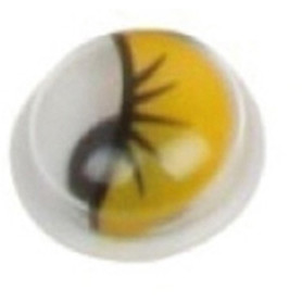 COMPRAR OJOS MOVILES SMART AMARILLO 12 mm. PACK