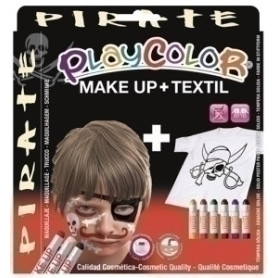 COMPRAR PACK PLAYCOLOR MAQUILL.+TEXTIL PIRATE