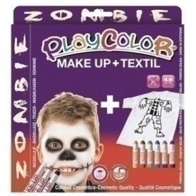 COMPRAR PACK PLAYCOLOR MAQUILL.+TEXTIL ZOMBIE
