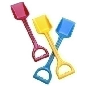 COMPRAR PALA REFORZADA COLORES SURT. 40 CM