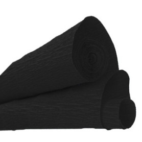 COMPRAR PAPEL CREPE SPAPER FLOWER 0,5x2,5 NEGRO