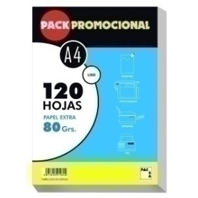 COMPRAR PAPEL PACSA A4 120h 80g LISO
