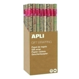 COMPRAR PAPEL REGALO RL.APLI 0,7x2 KRAFT FUN(55)