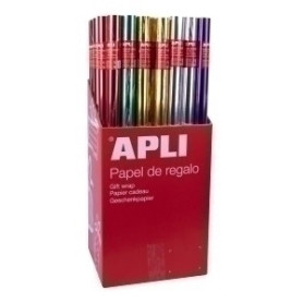 COMPRAR PAPEL REGALO RL.APLI 0,7x2 METAL. (55)