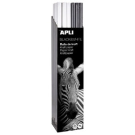 COMPRAR PAPEL REGALO RL.APLI 1x3 BLACK&WHITE (30