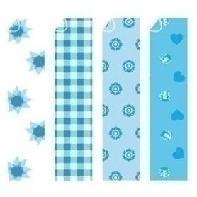 COMPRAR PAPEL PARA ORIGAMI 20x20 AZUL-2 20h