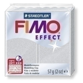 COMPRAR PASTA MODELAR FIMO EFFECT METALICO PLATA