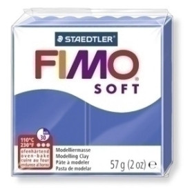 COMPRAR PASTA MODELAR FIMO SOFT AZUL BRILL. 57GR