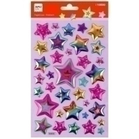 COMPRAR PEGATINAS APLI ESTRELLAS 1H