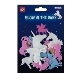 COMPRAR PEGATINAS APLI LUMINISC. UNICORNIO B/12