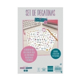 COMPRAR PEGATINAS FIN. SURTIDO SET de 6