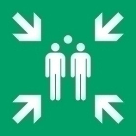 COMPRAR PICTOGRAMA "PUNTO DE ENCUENTRO" B/1