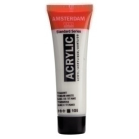 COMPRAR PINTURA ACRIL.AMSTERDAM  20 ml BLANCO TI