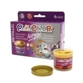 COMPRAR PINTURA ACRIL. PLAYCOLOR METALIC SURT.6