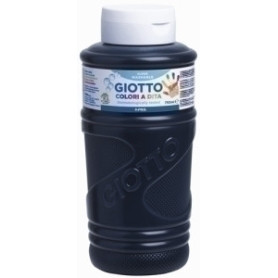 COMPRAR PINTURA DEDOS GIOTTO 750 ml NEGRO