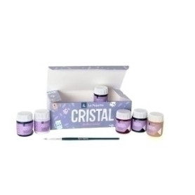 COMPRAR PINTURA CRISTAL PAJARITA 25 ml ESTUCHE 6