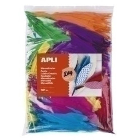 COMPRAR PLUMAS APLI COLORES SURT. B/500