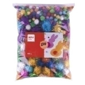 COMPRAR POM POM APLI BRILLANTES B/400