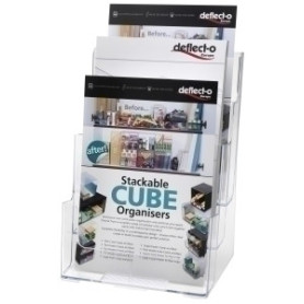 COMPRAR PORTAFOLLETOS DEFLECT-O A4 3 COMP. CRIST
