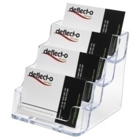 COMPRAR PORTATARJETAS SOBREM. CRISTAL 4 COMPART.