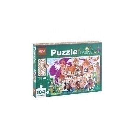 COMPRAR PUZZLE EDUCATIVO APLI OBSERV. CASTILLO
