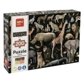 COMPRAR PUZZLE EDUCATIVO APLI SABANA 200pz.