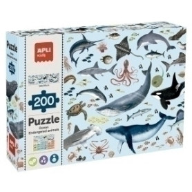 COMPRAR PUZZLE EDUCATIVO APLI MARINOS 200pz.
