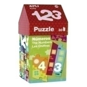 COMPRAR PUZZLE EDUCATIVO APLI KIDS CASITA 123