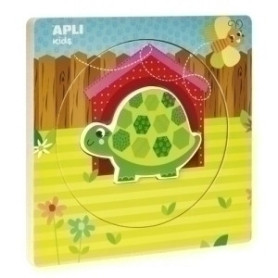 COMPRAR PUZZLE EDUCATIVO APLI CAPAS TORTUGA