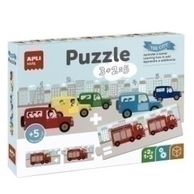 COMPRAR PUZZLE EDUCATIVO APLI KIDS SUMAS TRANSPO