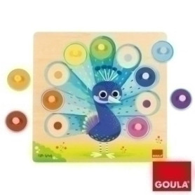 COMPRAR PUZZLE GOULA PAVO REAL 9 PIEZAS