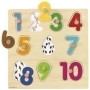 COMPRAR PUZZLE GOULA SILUETA NUMEROS 10 PIEZAS