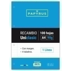 COMPRAR RECAMBIO PAPYRUS A4 100h 4 TAL.HZ C/M