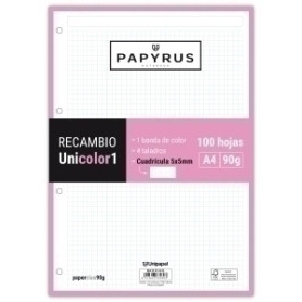 COMPRAR RECAMBIO PAPYRUS A4 100h 4 TAL.CD.5 ROS