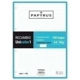 COMPRAR RECAMBIO PAPYRUS A4 100h 4 TAL.CD.5 TUR