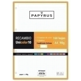 COMPRAR RECAMBIO PAPYRUS A4 160h 4 TAL.CD.5