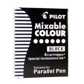 COMPRAR RECAMBIO PILOT PLUMA PARALLEL NEGRA C/6
