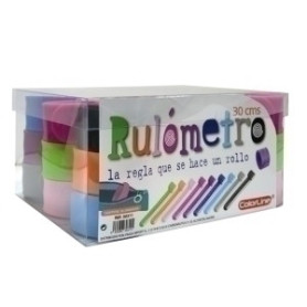 COMPRAR REGLA COLORLINE SILICONA 30cm EXP.36