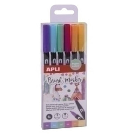 COMPRAR ROTUL.APLI DOBLE PUNTA PINCEL PASTEL E.6