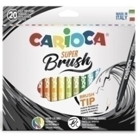 COMPRAR ROTUL.CARIOCA SUPER BRUSH CAJA 20