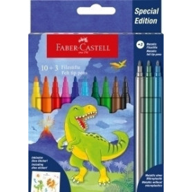 COMPRAR ROTULADOR FABER DINOSAURIOS E/10+3