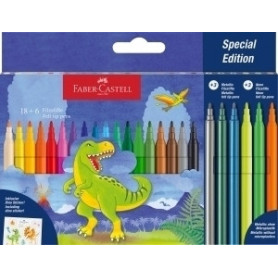COMPRAR ROTULADOR FABER DINOSAURIOS E/18+6