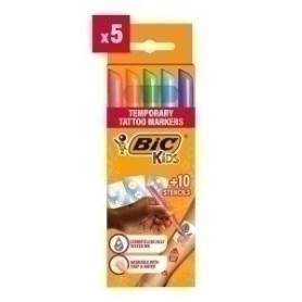 COMPRAR ROTUL.BIC KIDS TEMP.TATTO CAJA 5