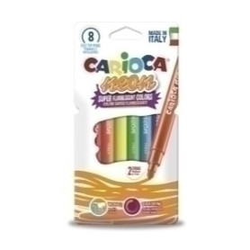 COMPRAR ROTUL.CARIOCA LAVABLE NEON CAJA 8
