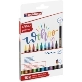 COMPRAR ROTUL.EDDING 1340 BRUSHPEN GLITTER E.10