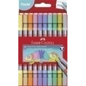 COMPRAR ROTUL.FABER C.DOBLE PUNTA PAST.CAJA 10
