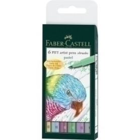 COMPRAR ROTULADOR FABER CASTELL PITT PEN B/6