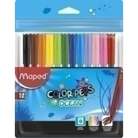COMPRAR ROTUL.MAPED COLOR´PEPS OCEAN ESTUCHE 12