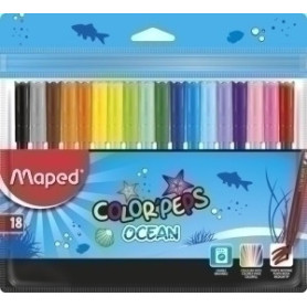 COMPRAR ROTUL.MAPED COLOR´PEPS OCEAN ESTUCHE 18