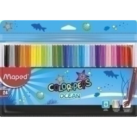 COMPRAR ROTUL.MAPED COLOR´PEPS OCEAN ESTUCHE 24